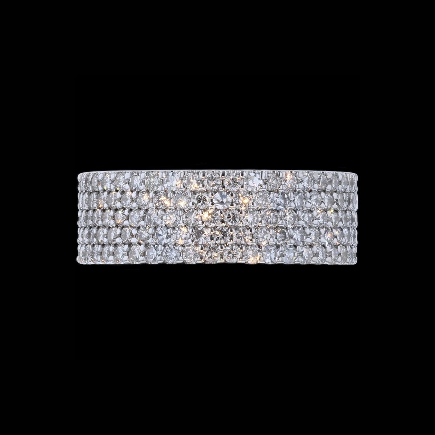 Band Diamond Pave 5