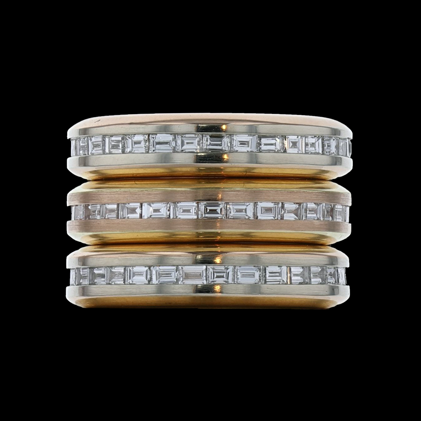Band Cloud Diamond Baguette