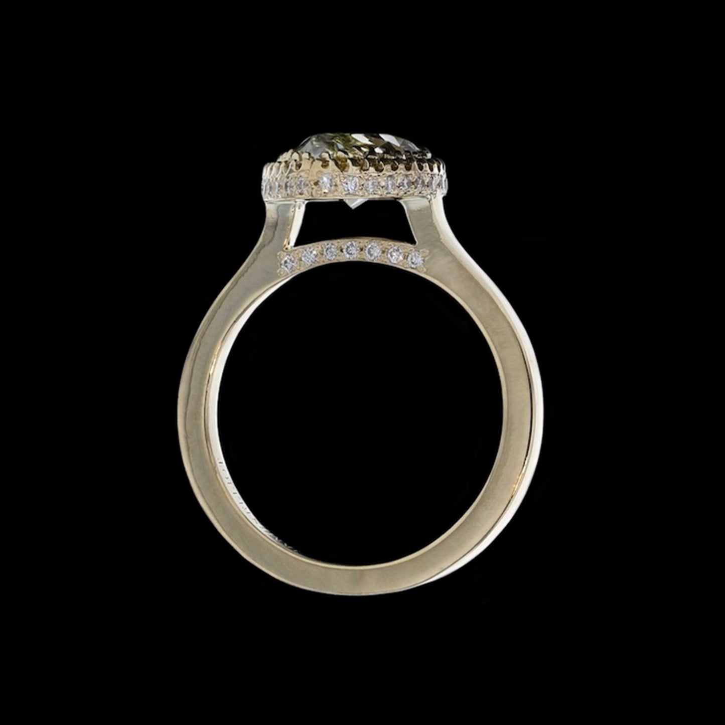 Ring Slide Pear Yellow