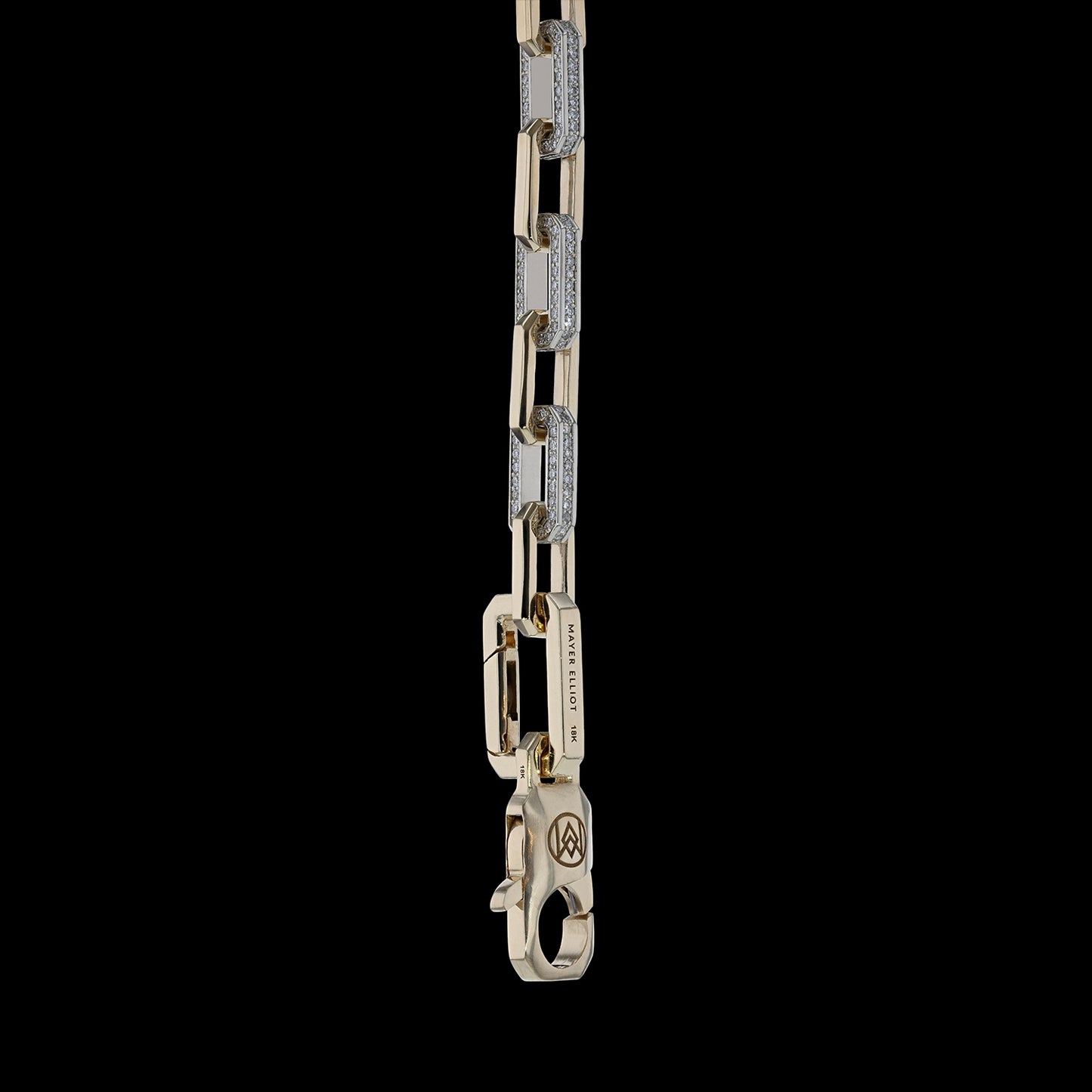Bracelet Cloud Diamond Links