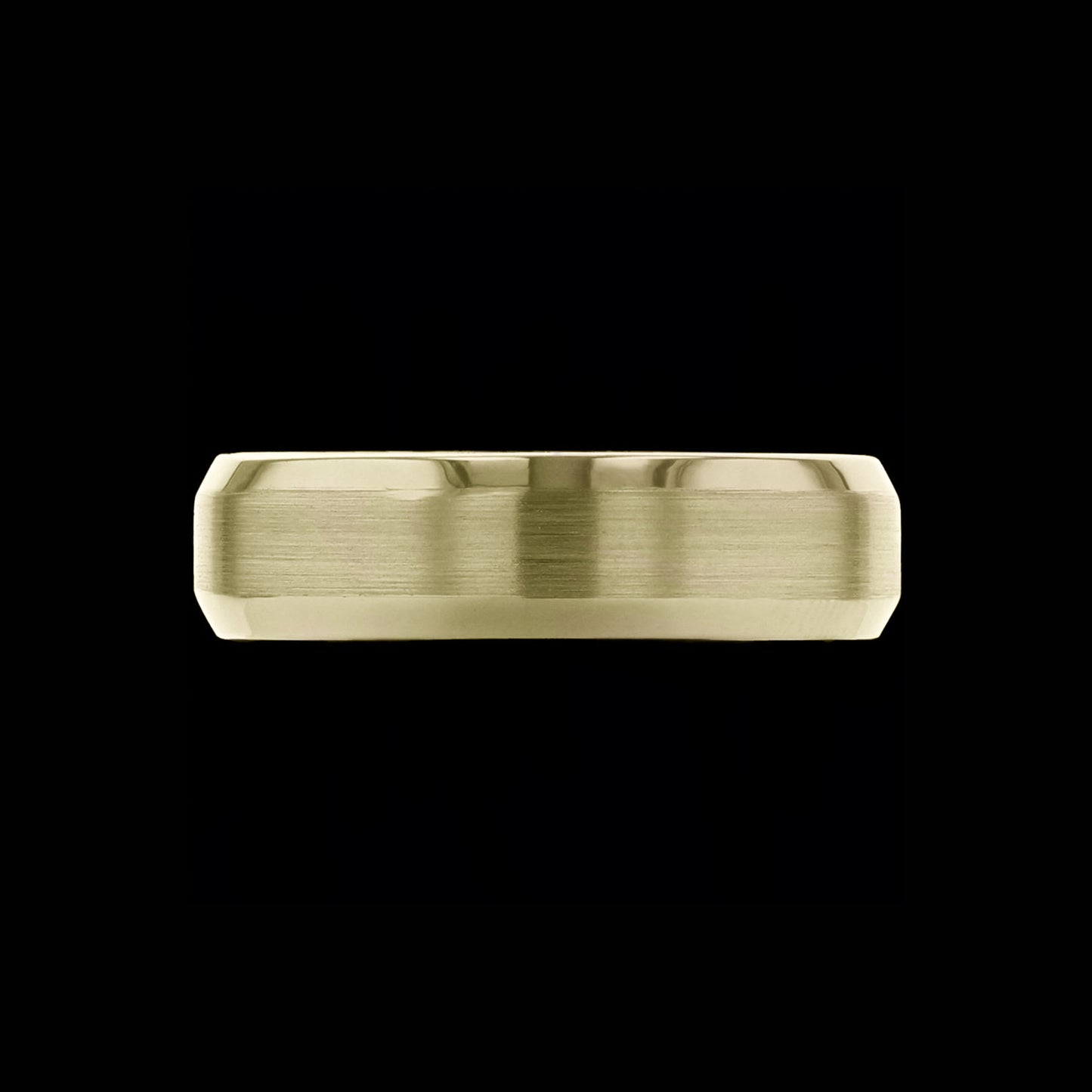 Band Bevel Yellow Gold