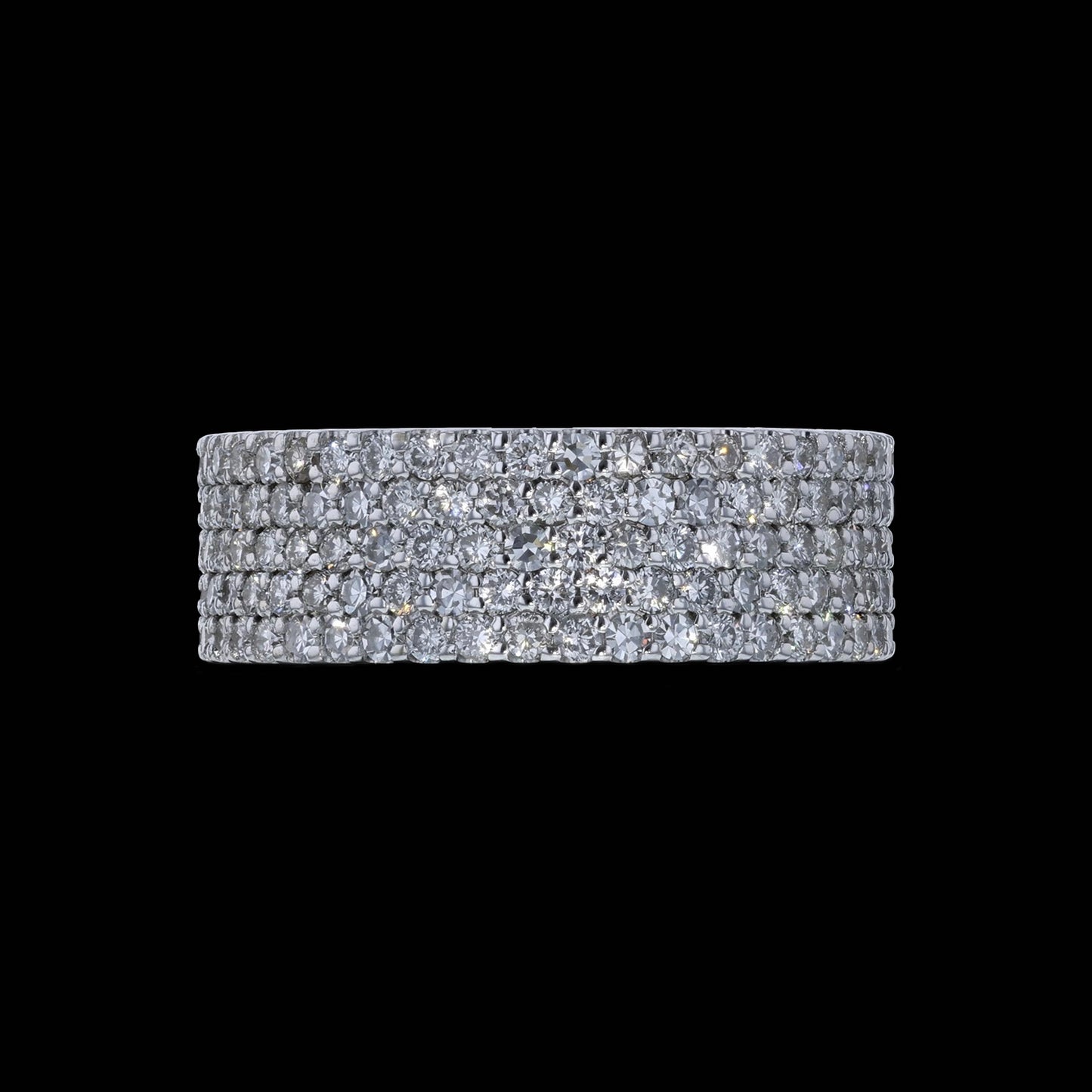 Band Diamond Pave 5