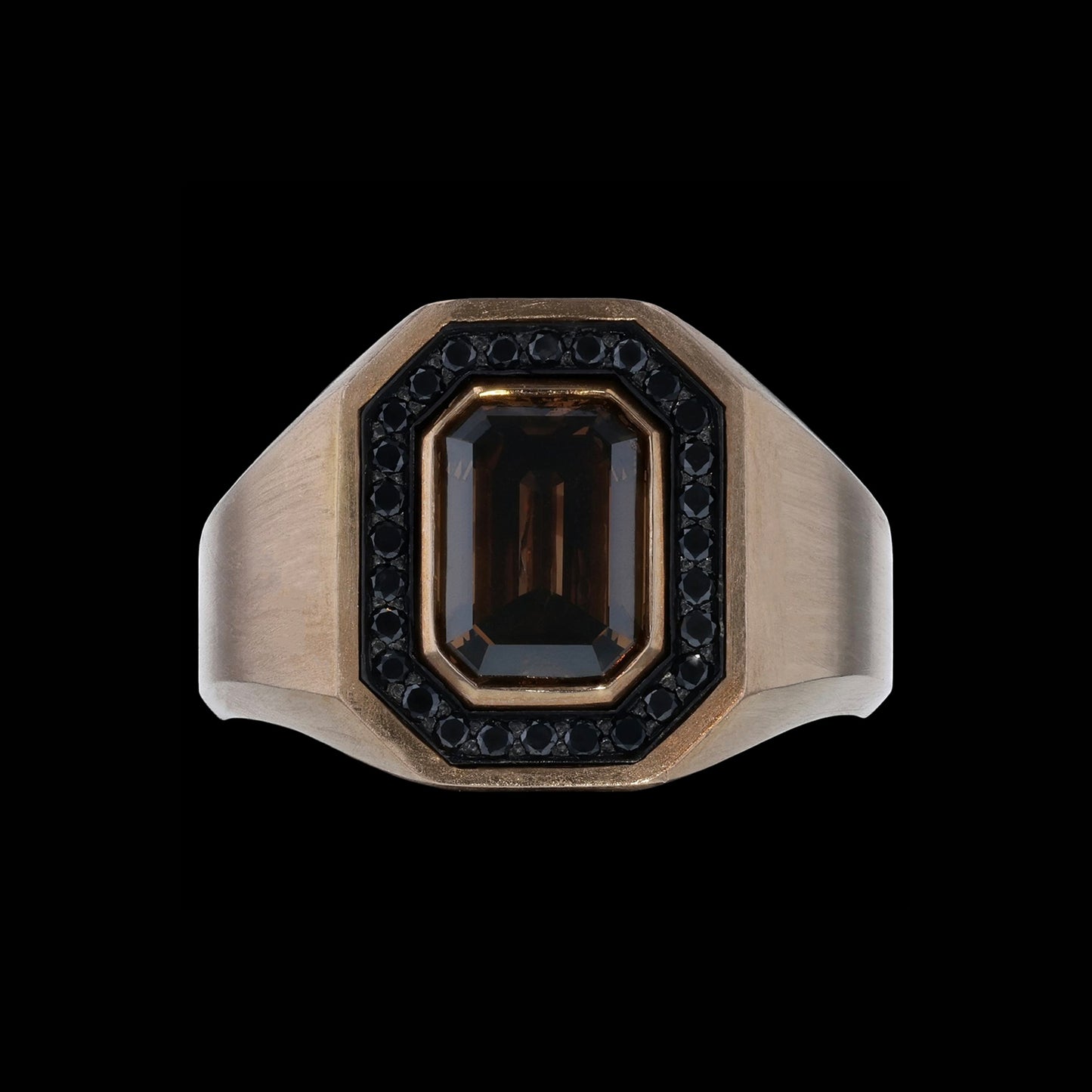 Ring Signet Cognac