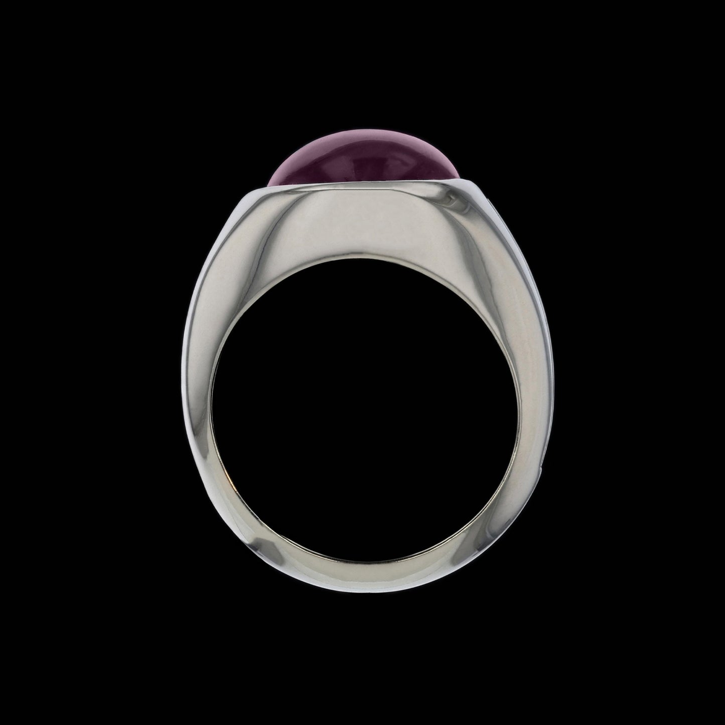 Ring Gypsy Burma Ruby Cab 25