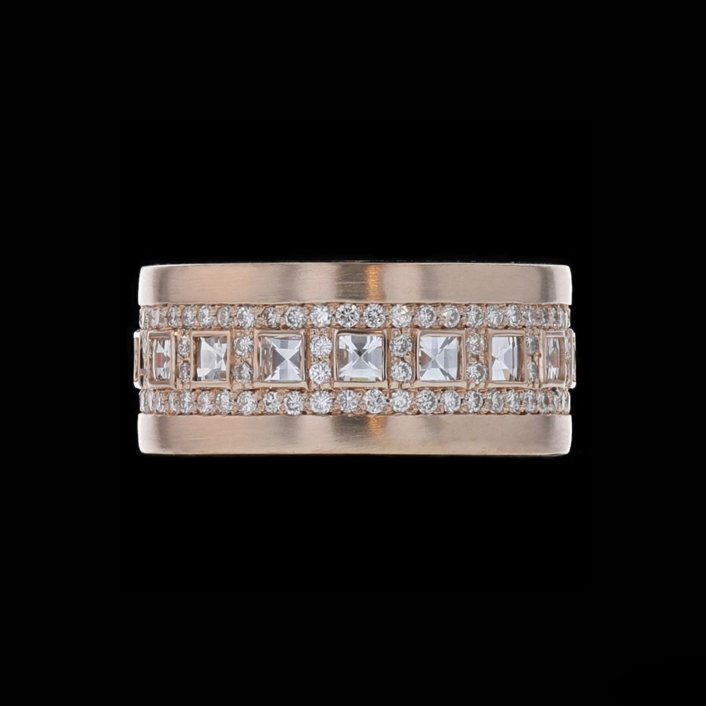 Band Windows Asscher Rose