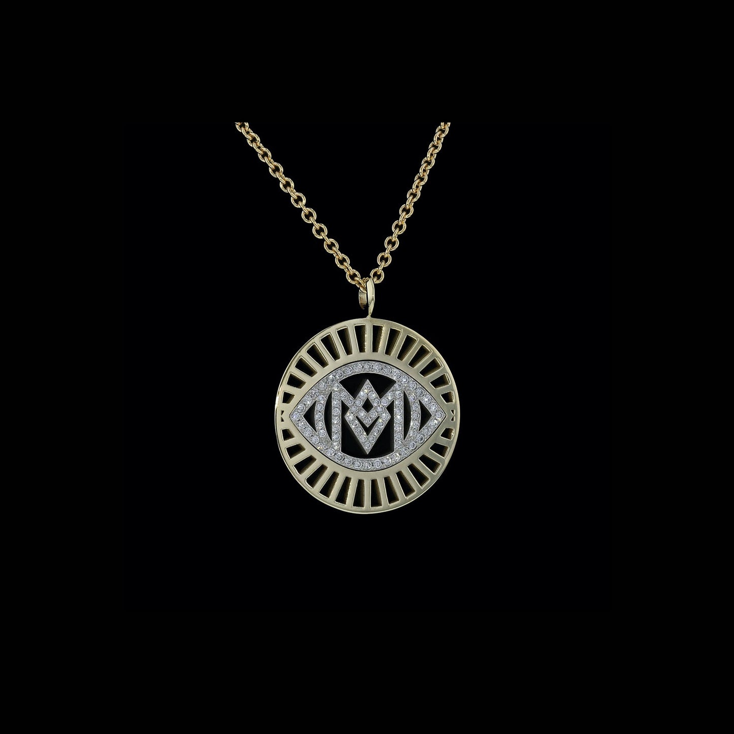 Pendant ME EYE Yellow