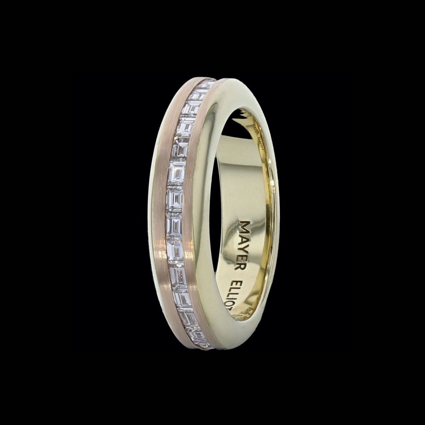 Band Cloud Diamond Baguette