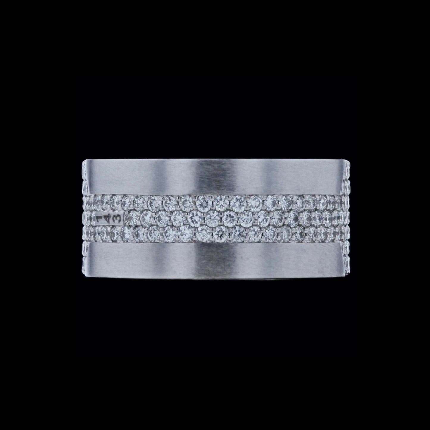 Band Diamond Pave 7