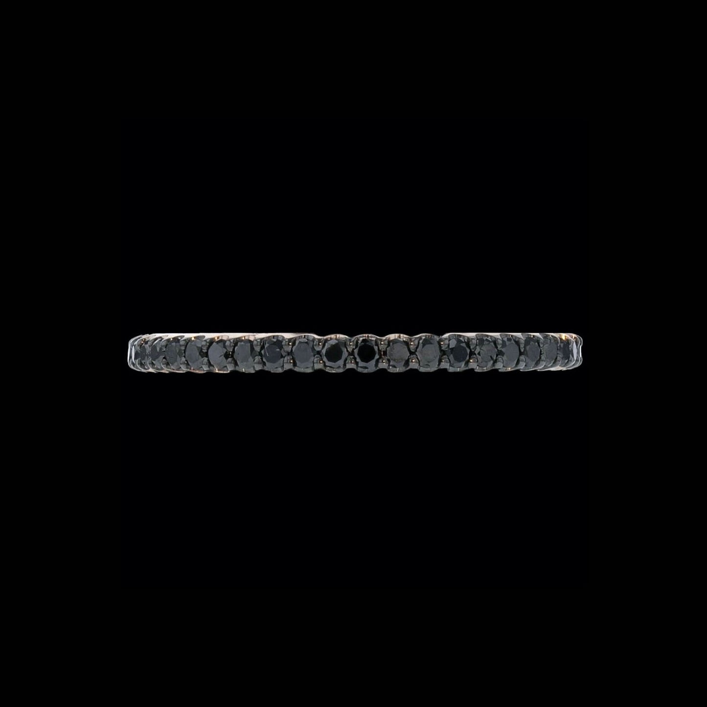 Band Eternity Diamond Black 1.2r