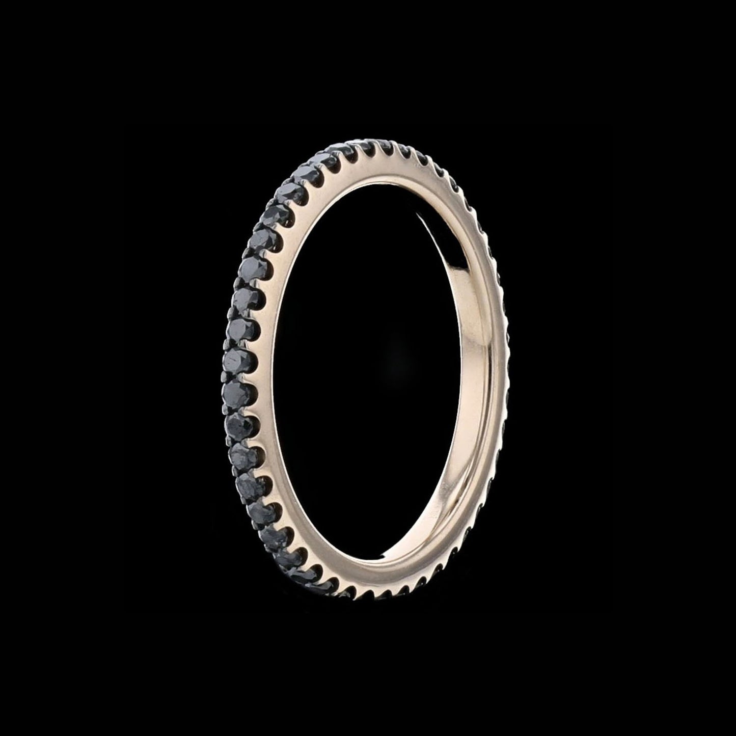 Band Eternity Diamond Black 1.2r