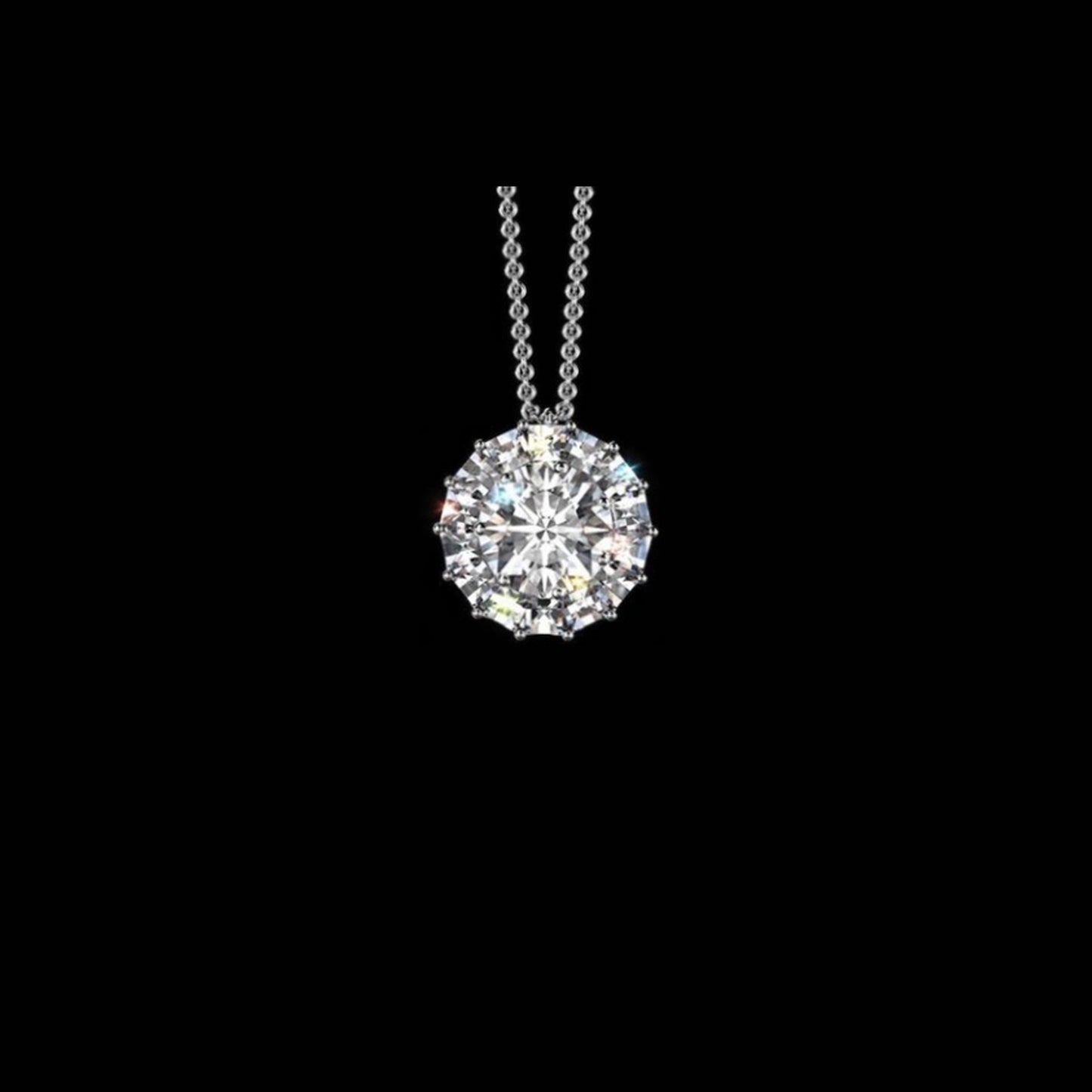 Necklace Brilliant Blaze Frame