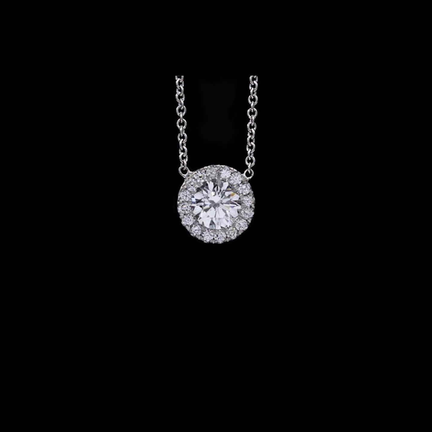 Necklace Brilliant Edge Frame