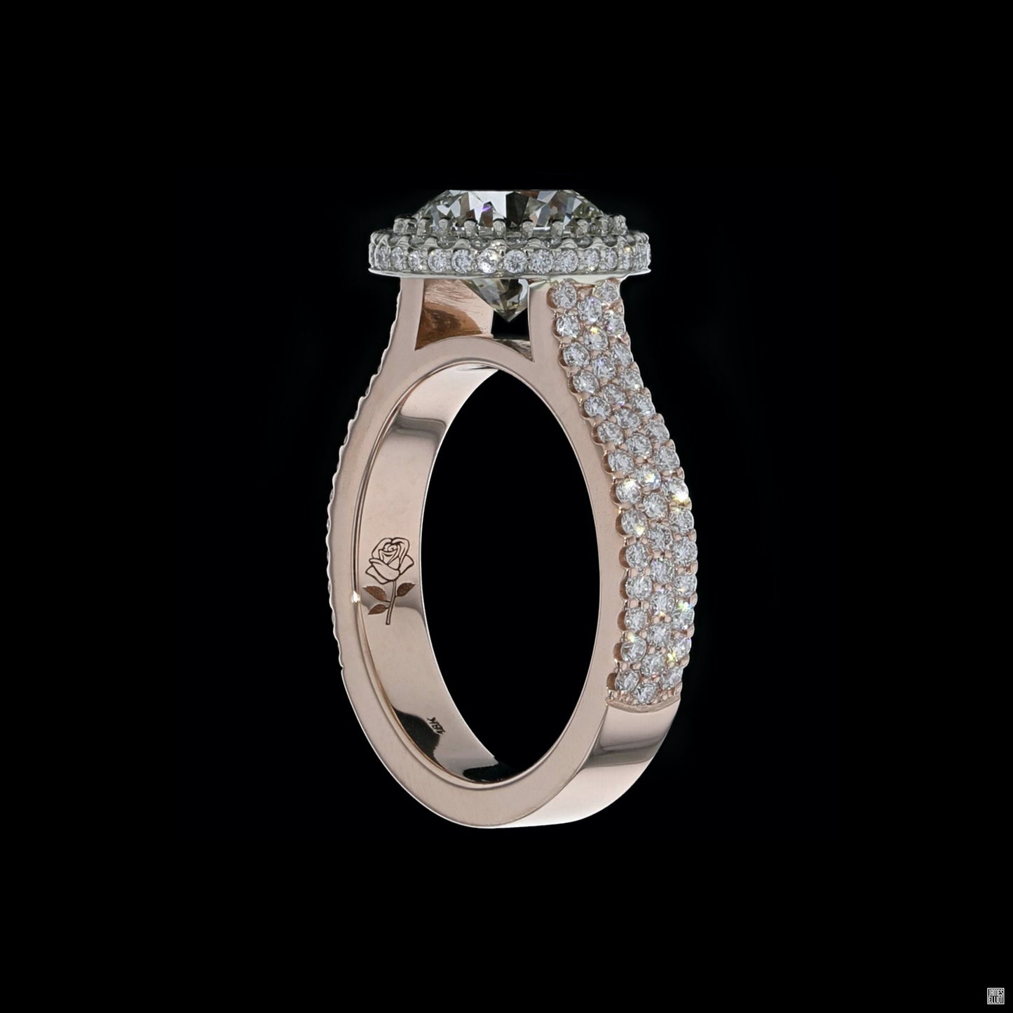 Ring Slide 3 Brilliant Rose 2.78