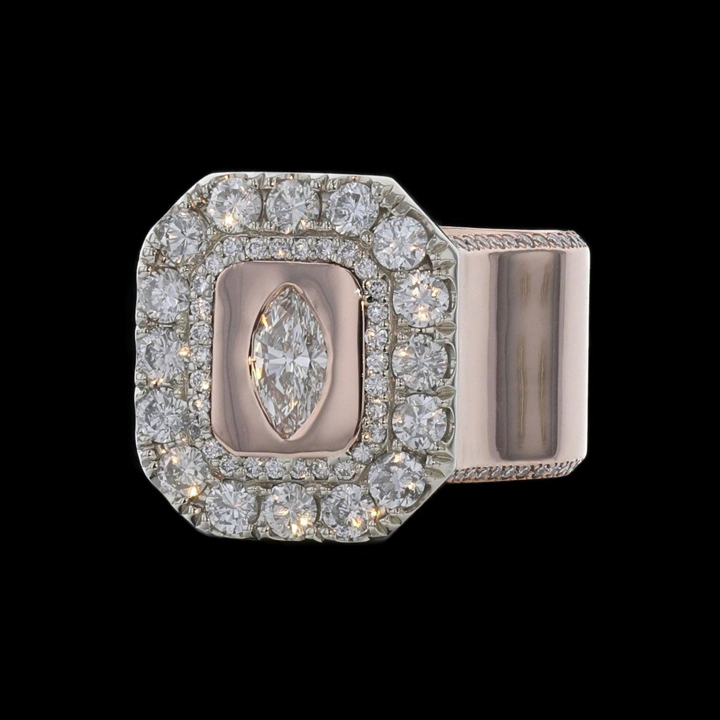 Ring Solid Marquise