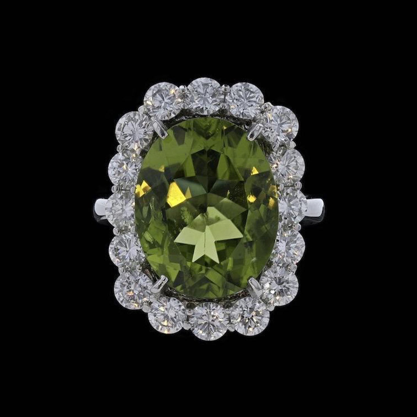 Ring Peridot 17.45