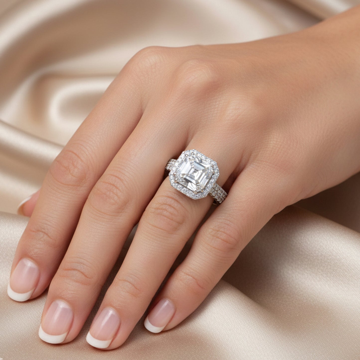 Ring Slide Asscher 2