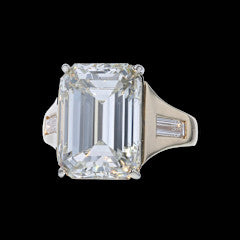 Ring Cloud Emerald Diamond
