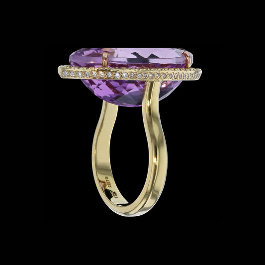 Ring Cloud Kunzite 24.30