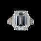 Ring Cloud Emerald Diamond