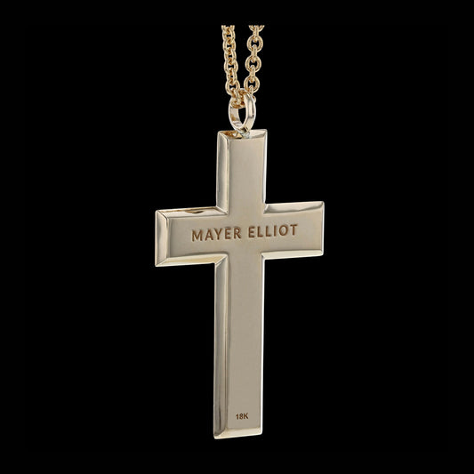 Cloud Cross Diamond Baguette