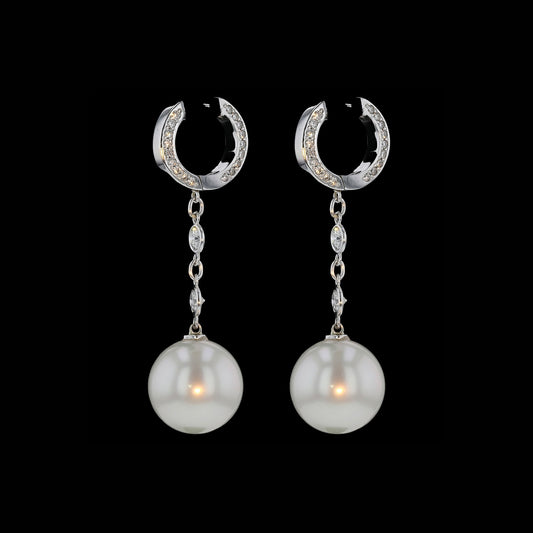 Ear Line Pearl Cloud Hug