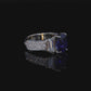 Ring Simple 3 Sapphire