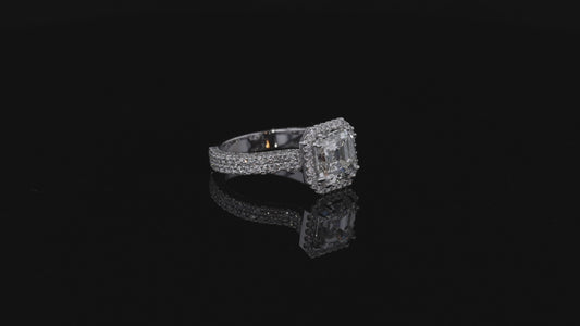 Ring Slide Asscher 2