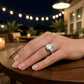 Ring Simple 3 Naked Emeralds