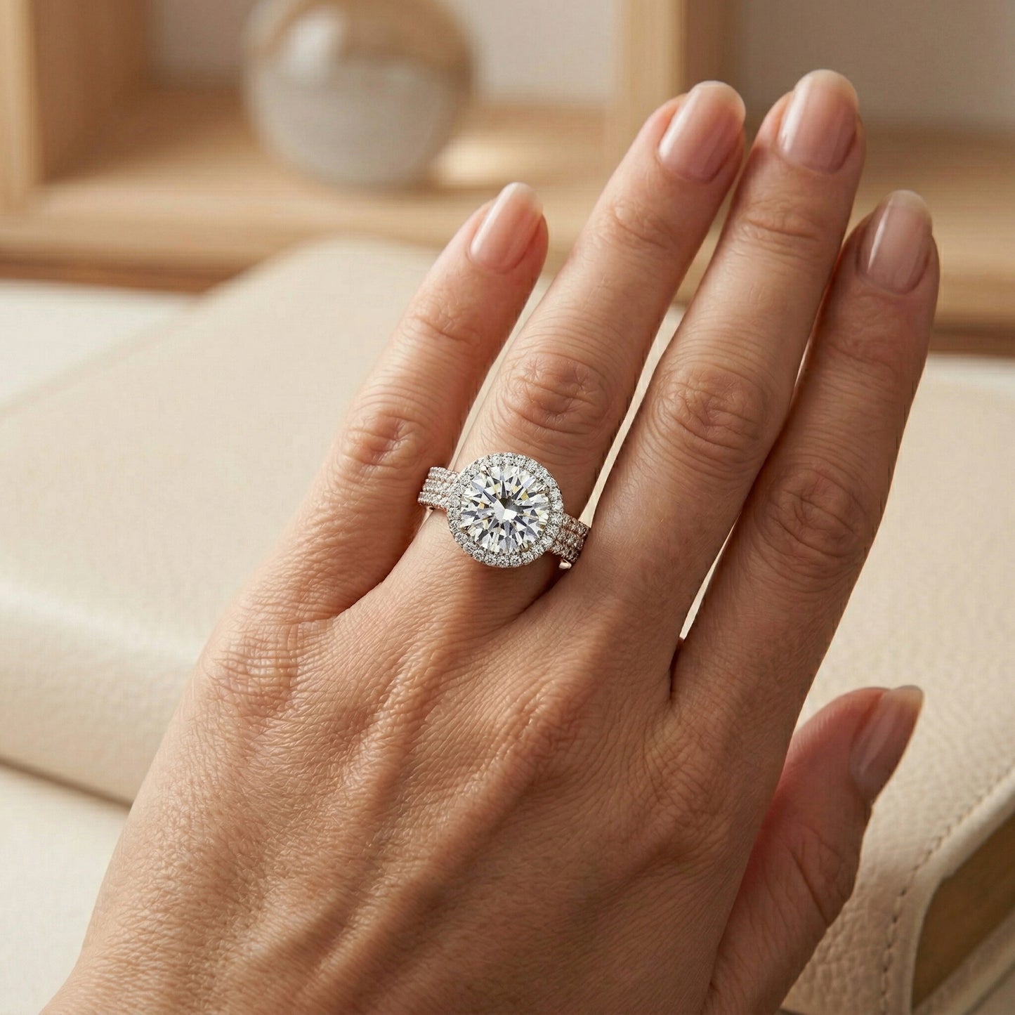 Ring Slide 3 Brilliant Rose