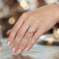 Ring Slide Emerald Rose