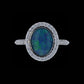 Ring Slide Opal Diamond