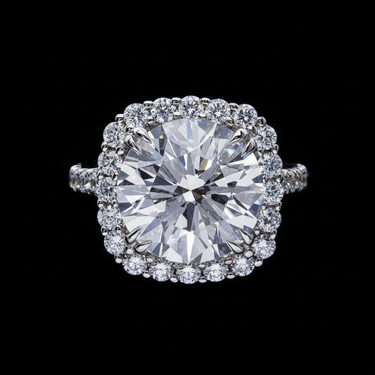 Ring Slide Brilliant Cushion Frames