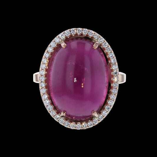 Ring Cloud Rubellite