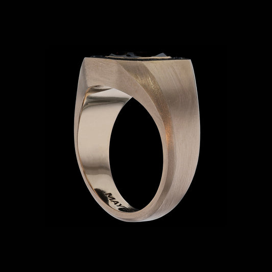 Ring Signet Cognac