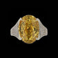 Ring Cloud Yellow Sapphire