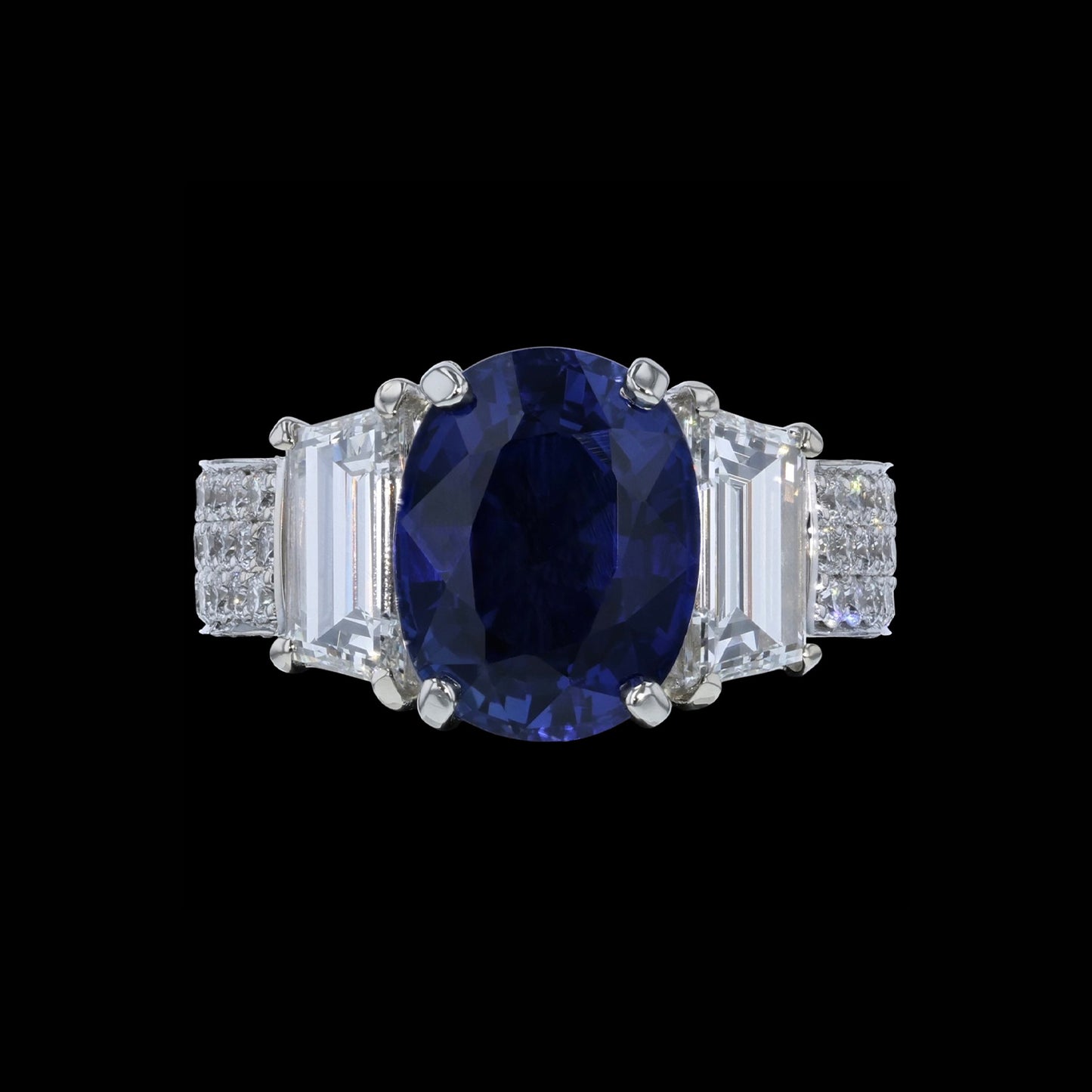 Ring Simple 3 Sapphire