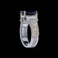 Ring Simple 3 Sapphire