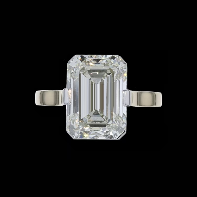 Ring Naked Emerald Diamond 2.52